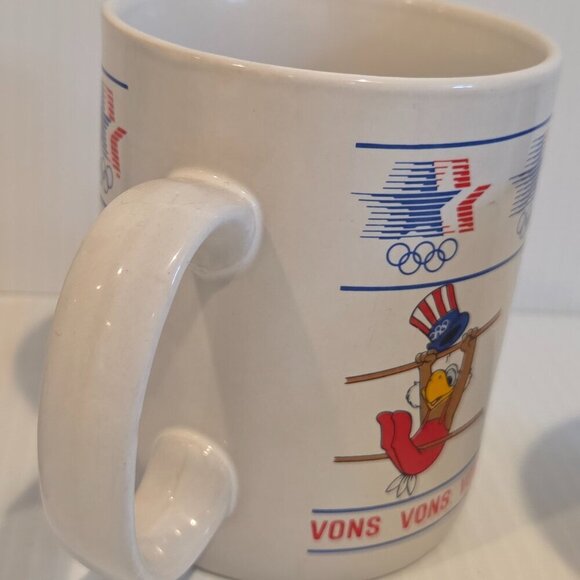 Sam the Eagle VONS Coffee Mug 1984 Los Angeles Summer Olympics PAPEL Set of 4 - Picture 11 of 15